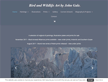 Tablet Screenshot of galleryofbirds.co.uk